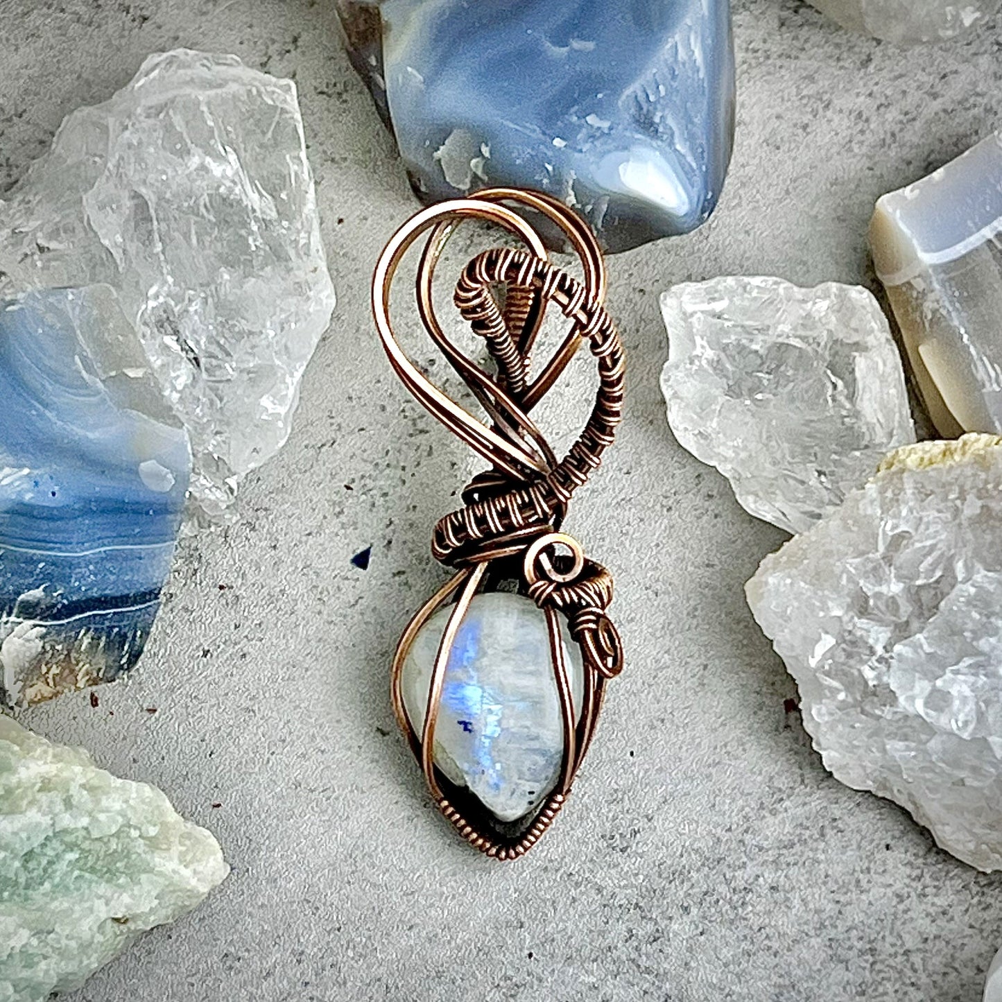 Rainbow Moonstone in Retrograde