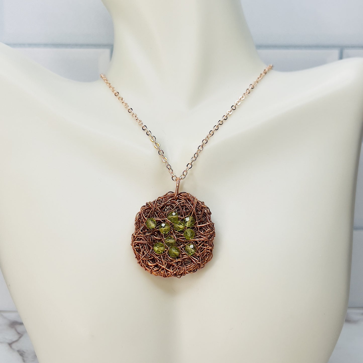 Peridot Bird's Nest