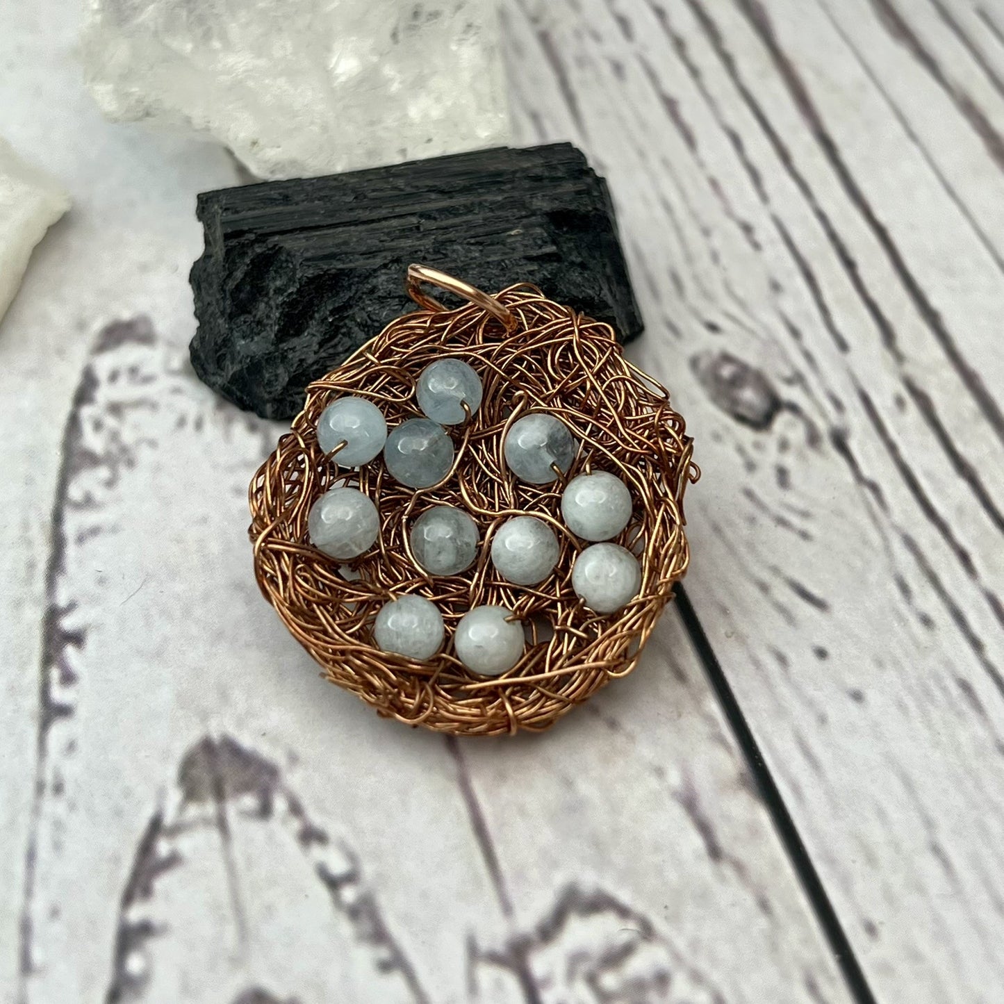 Aquamarine Bird's Nest