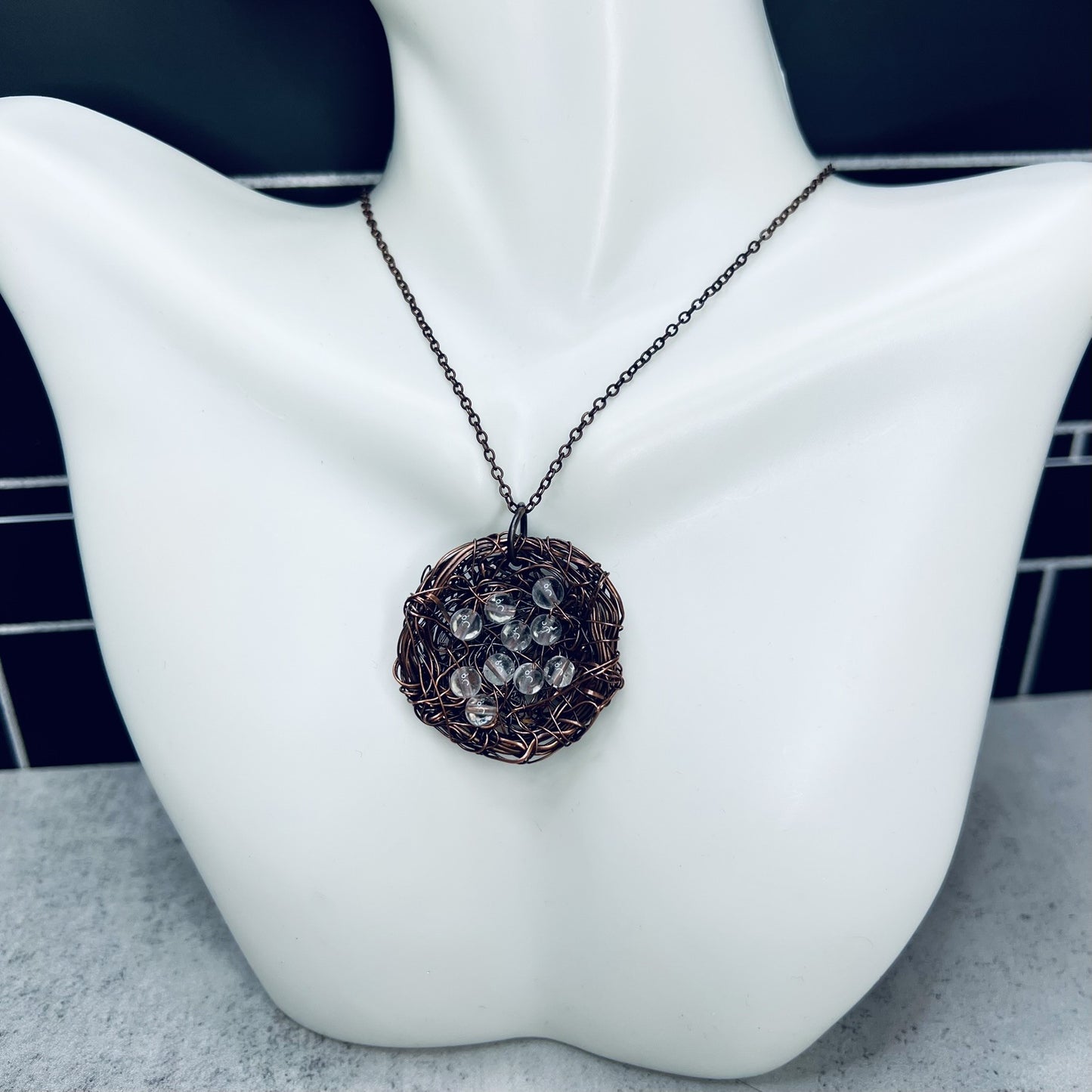 Clear Quartz Bird's Nest