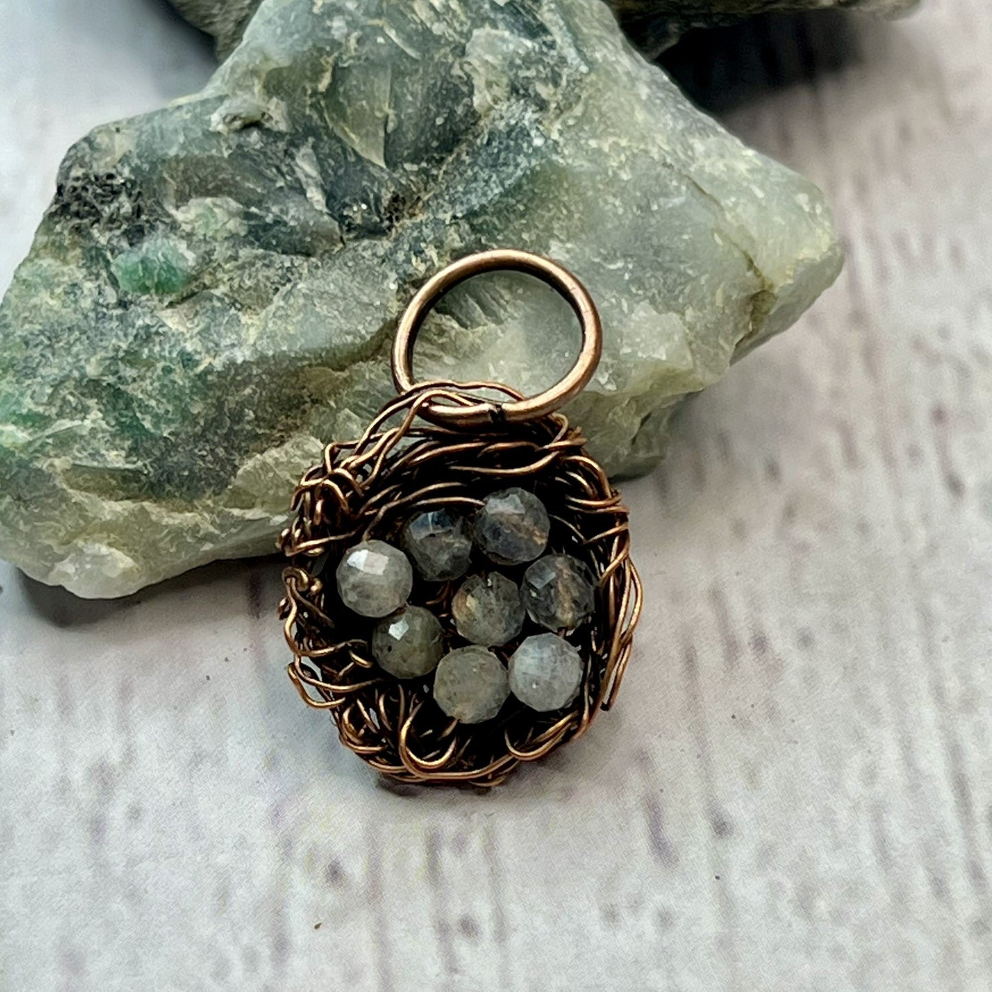Labradorite Bird's Nest