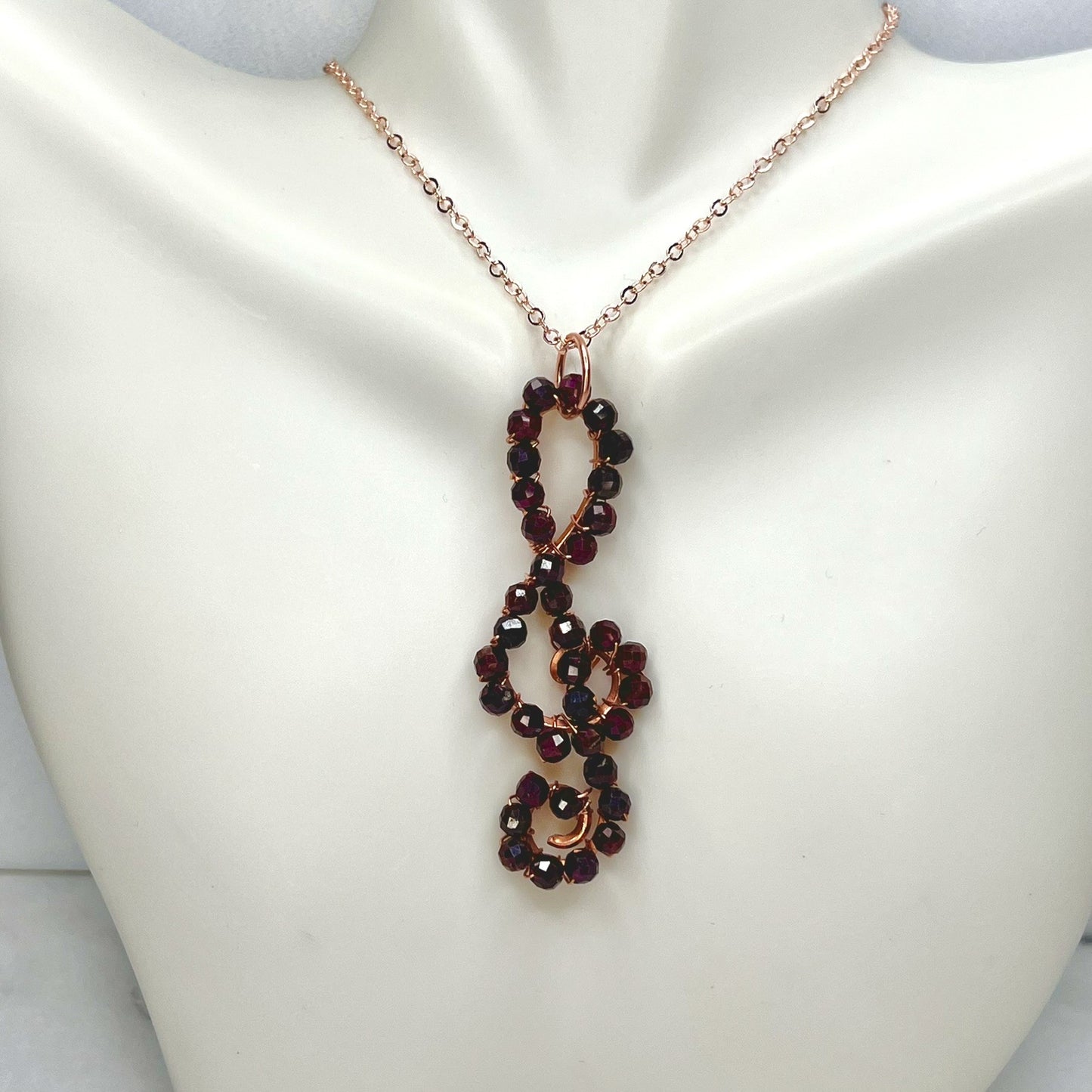 Garnet Treble Clef