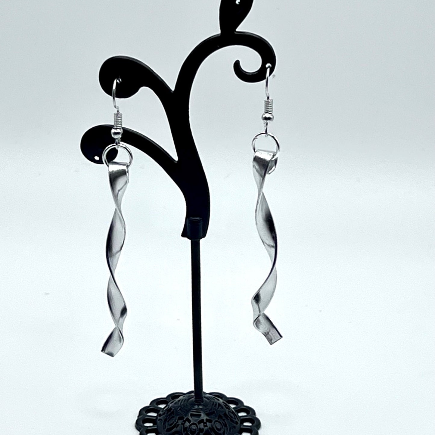 Twisted Flat Wire Earrings