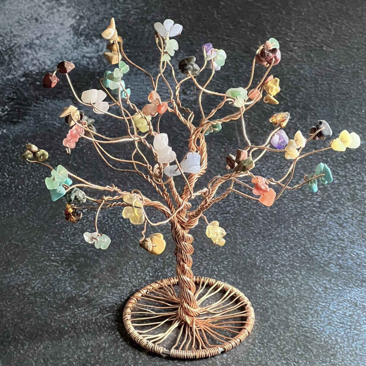 Crystal Chip Tree of Life Sculpture