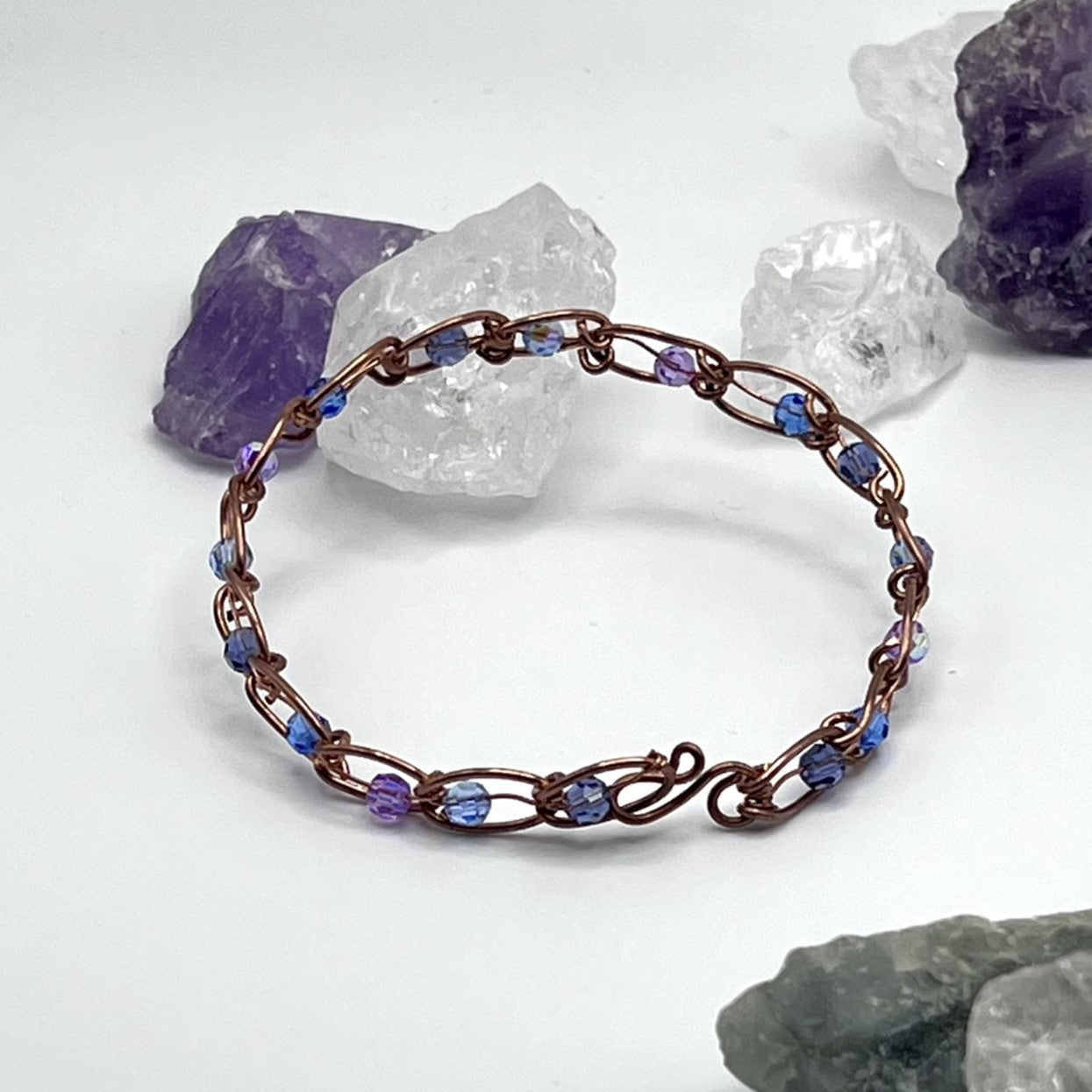 Copper Chain Link Bracelet