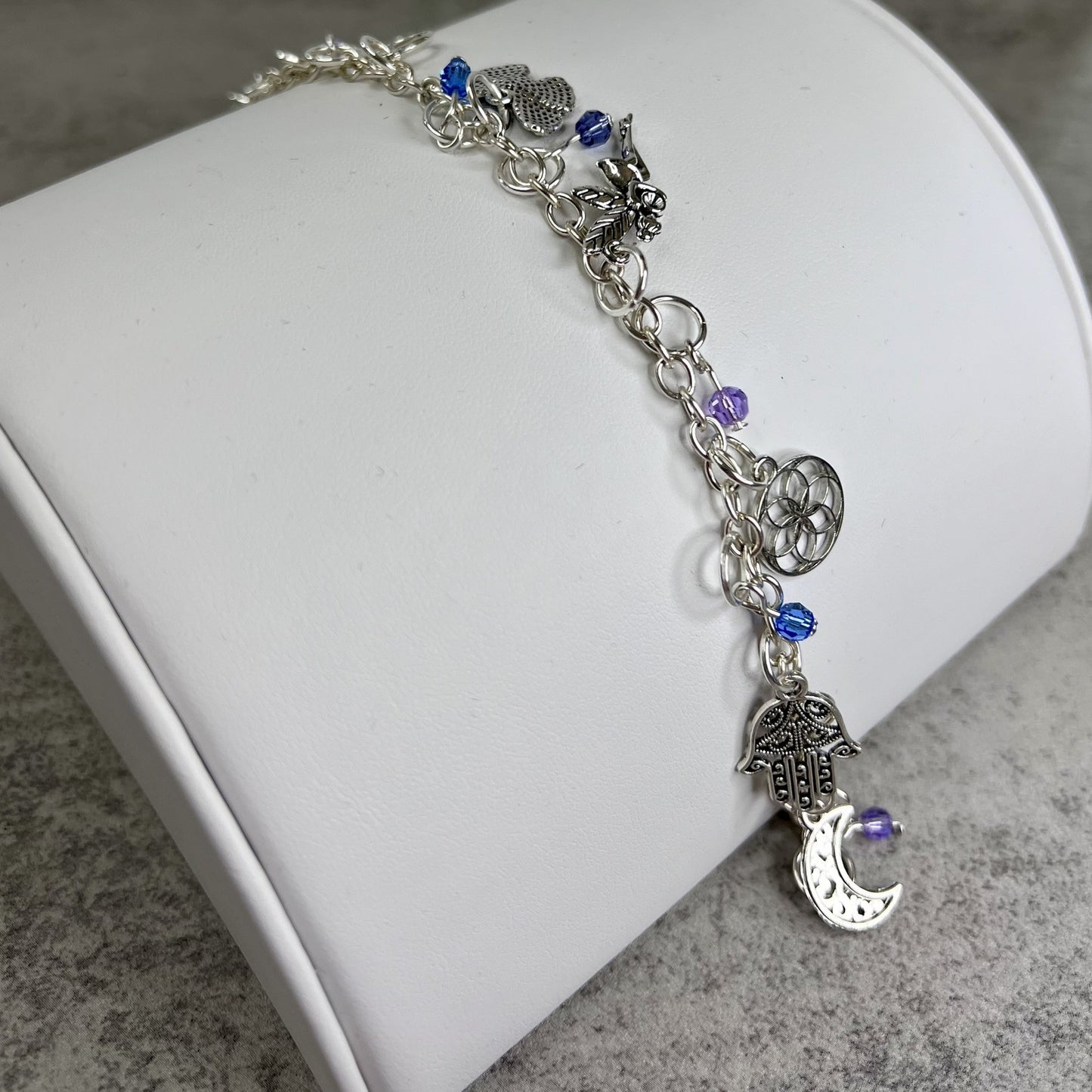 Charm Bracelet wit Crystals