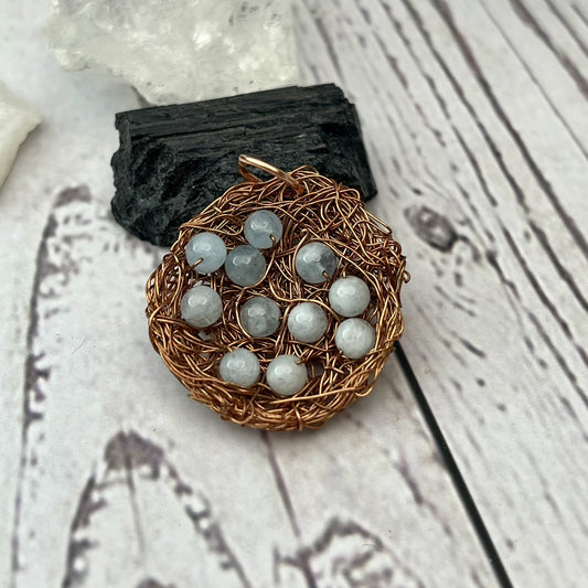 Aquamarine Bird's Nest