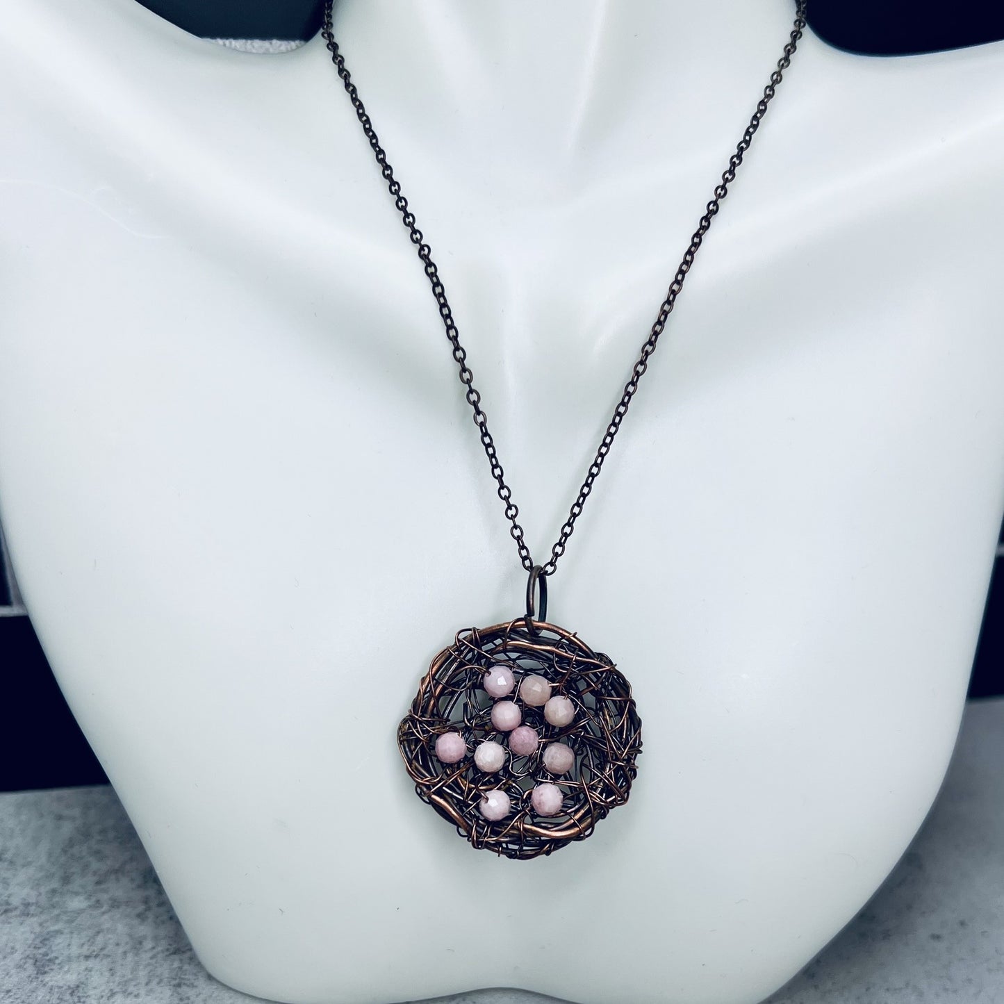 Pink Opal Bird's Nest