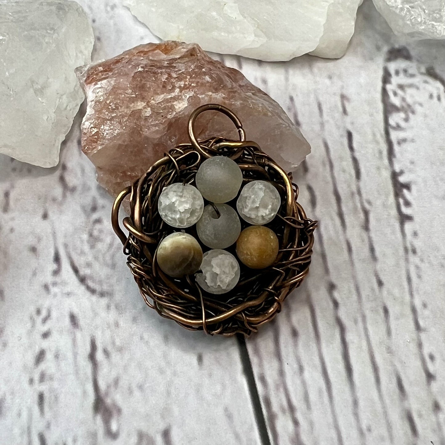 Mixed Stone Bird's Nest