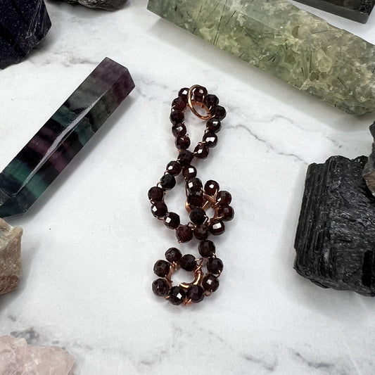 Garnet Treble Clef
